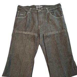 Enyce Men's‎ Charcoal Y2K Skater Grunge Jeans 40/34